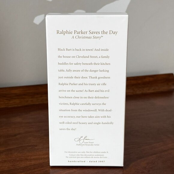 Like New Hallmark Ornament "Ralphie Parker Saves the Day" A Christmas Story 2007 - Picture 8 of 14